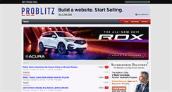 Desktop Screenshot of problitz.com